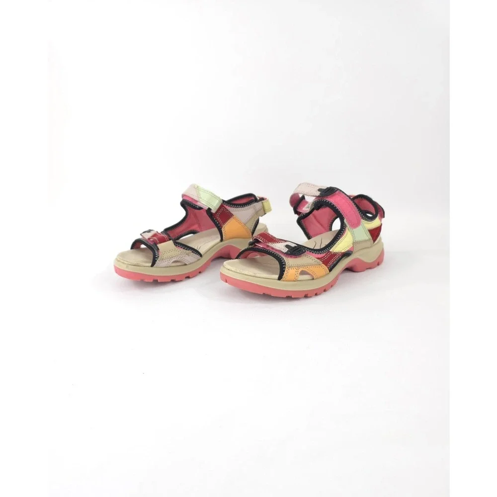 Ecco Offroad Yucatan Sandals Sz 38 US 7 -7.5 Hiking Outdoor Sport Shoe